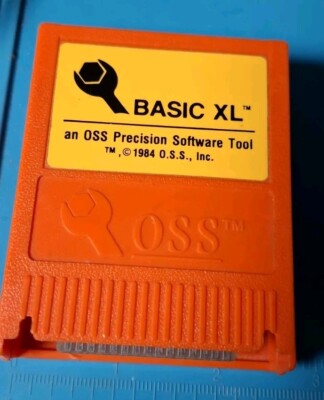 Atari OSS Precision Software Tool Basic XL Cartridge   Rare Collector  RARE!  