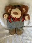 RARE Vintage 80's Cabbage Patch Kids Panosh Furskin Soft Plush Bear Bubba