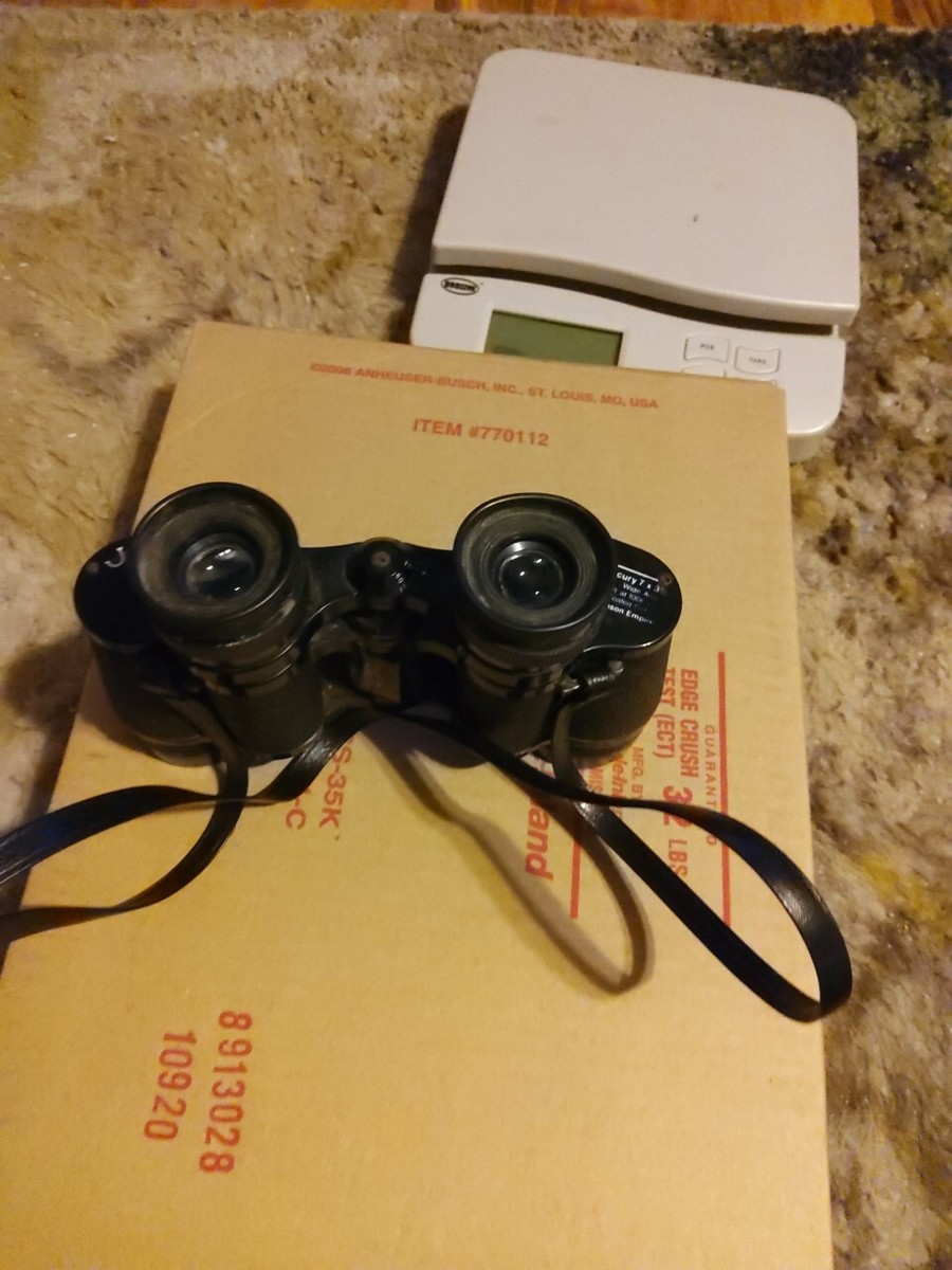 Vintage Jason Model 1116F Binoculars Mercury 7 x 35 Wide Angle