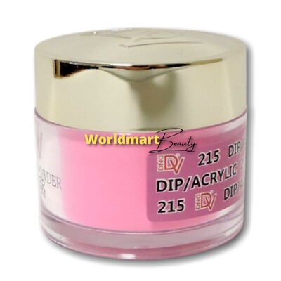 DND DIVA Dip-Acrylic Powder 2fl.oz Color Powder DV215- Fuchsia Rose