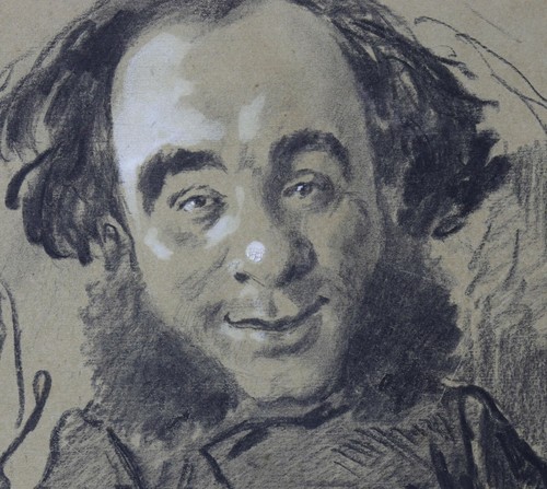 Alfred Henri DARJOU (1832-1874) Portrait Man Caricature Common de Paris - Picture 4 of 7