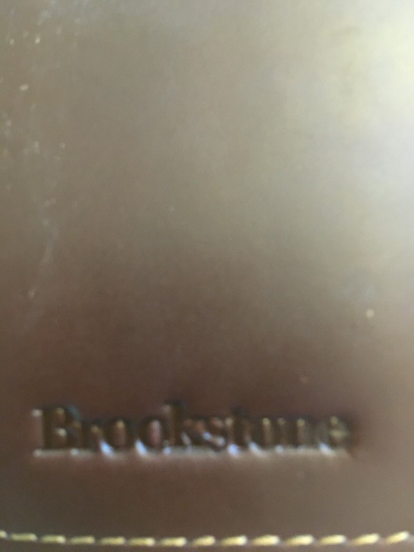 Brookstone Leather Cigar Case, Flask, and Cutter Set NWOT