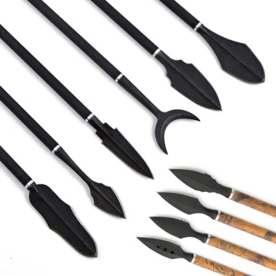 MILAEM Tiro con arco puntas de flecha puntas de caza tradicionales flechas de carbono Broadhead caza