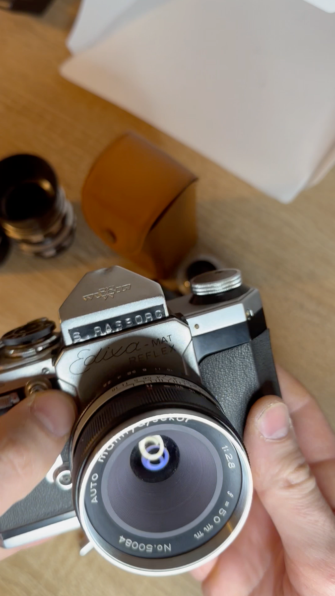Edixa-MAT REFLEX Mod.C-L シュナイダーレンズセット美品 RARE MODEL S) EDIXA MAT REFLEX MODEL S RARE | eBay