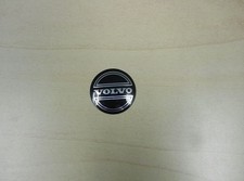 Personal Steering Wheel Horn Button - Black With Silver Volvo Logo Made In Italy