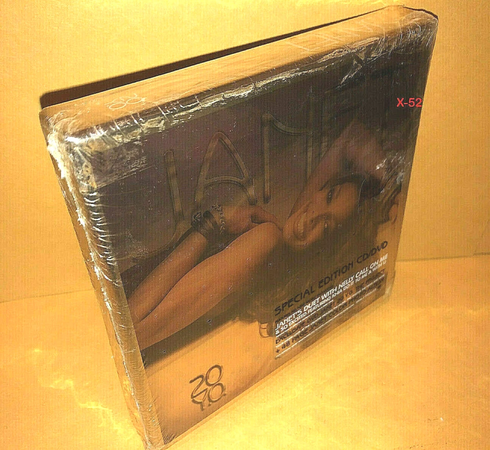 Janet Jackson 20 YO Special Edition CD w DVD Box Set w 48 page Photo Album Nelly - Image 3 of 4