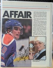 Craig Simpson - Edmonton Oilers  Signed Media Picture Page,Poster