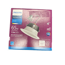 Philips 4 In. Retrofit White LED Recessed Light Kit