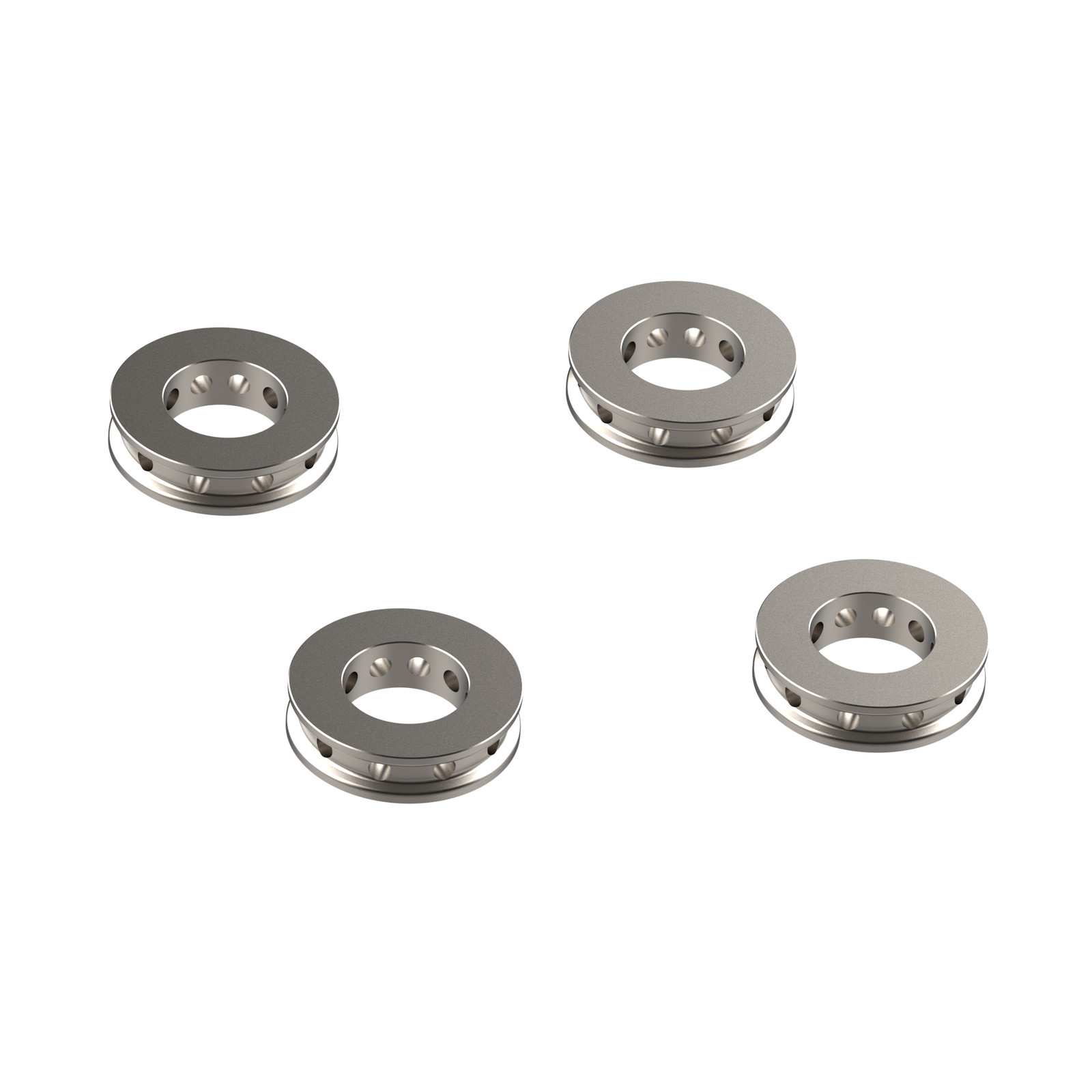 Evotech Titanium Brake Caliper Spacers - Ducati Streetfighter V4 SP (2022 - 2024