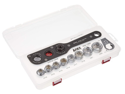 ANEX AOA-19S2 Offset Adapter 19 with case multi-set L232xW46xThickness9.5mm 865g