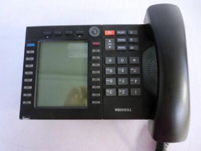 TOSHIBA IP5131-SDL 20 BUTTON LARGE BACKLIT DISPLAY GIGABIT IP PHONE W/ HANDSET