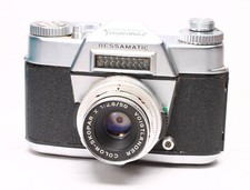 VOIGTLANDER BESSAMATIC 35MM FILM SLR CAMERA W/ COLOR-SKOPAR 50MM F/2.8 LENS