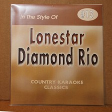 COUNTRY KARAOKE CLASSIC CD G LONESTAR DIAMOND RIO VOL-13 NEW In Vinyl w/Print