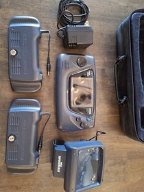 Sega Game Gear Model 2110G Tested, 2 Bags, 2 Powerbacks, 7 Games, Sega Wide View