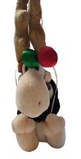 VTG 1985 Dakin Opus Reindeer Penguin Christmas Phase Stuffed Plush Read