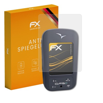 atFoliX 3x Displayfolie für Flymaster GPS SD Schutzfolie matt&stoßfest Folie