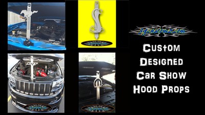 Car Show Hood Props - Mustang, Camaro, Challenger, Charger, and More