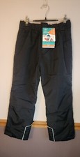 Hotian Black Bib Snow Pants Waterproof Size Kid 10 / NWT