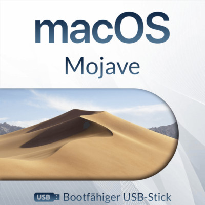 macOS 10.14 Mojave Bootfähiger USB-Stick Neuinstallation Reparatur mac Apple