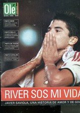 JAVIER SAVIOLA RIVER PLATE Historia Fútbol Especial Revista Argentina