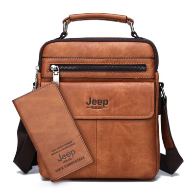 Jeep Buluo bag with matching wallet crossbody, messenger
