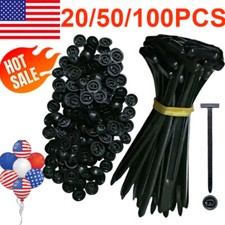 Universal Nylon Cable Tie Buckle Heavy Duty Self-Locking Nylon Zip Ties Holder