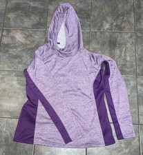 Columbia Women's Size XL Purple Lightweight Hooded Pullover Activewear
