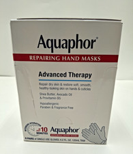 Aquaphor Repairing Hand Masks Advanced Moisturizing Gloves for Dry Hands, 6 Pair