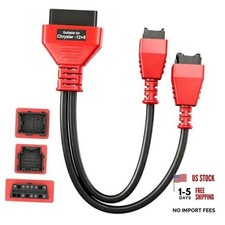 OBD2 12 8 Adapter for Chrysler 2018 , FCA SGW Bypass Cable, OBDII 12 8