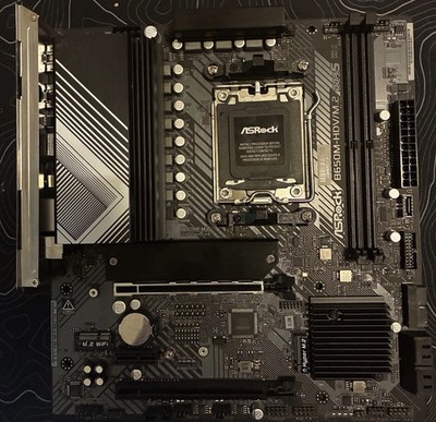 ASRock B650M-HDV/M.2 Motherboard Supports AMD Socket AM5 Ryzen 7000 Series