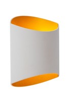 Wandlampe Up Down Weiß Messing Wohnzimmer Flur G9 H:18 Cm Wandleuchte Esszimmer