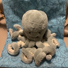Jelly Cat octopus (RARE RETIRED) Small (immaculate / No Tag)