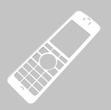 Gehäuse passend für AVM Fritz Fon FritzFon C4 Cover Oberschale Ersatzteil weiß