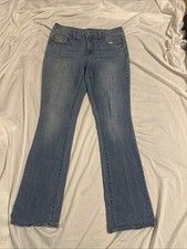 faded glory blue jeans for girls 8 A