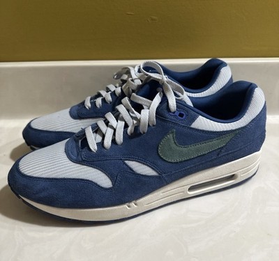 Nike Air Max 1 Essential Navy Men Casual Shoes Sneakers Size 14 (fits like a 13)