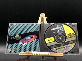 Daytona USA w/spine (Sega Saturn,1995) from japan