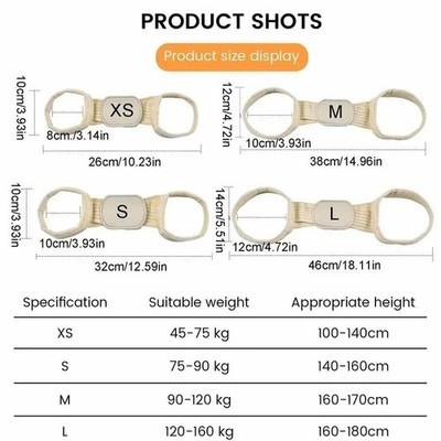Invisible Posture Corrector Women Back Shoulder Support Brace Slim Discreet