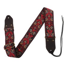 1 Set Adjustable Guitar Shoulder Strap Replacement Thickened Guitar Strap with