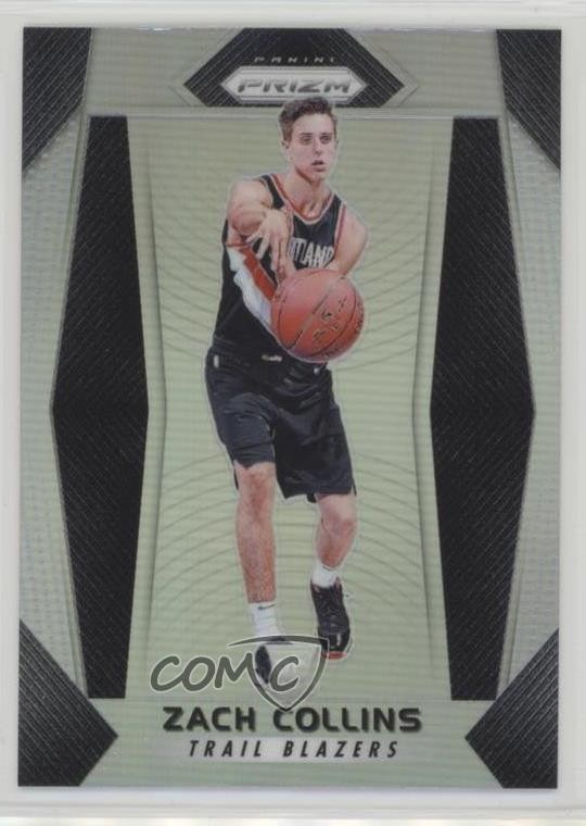 2017-18 Panini Prizm Silver Prizm Zach Collins #144 cj2