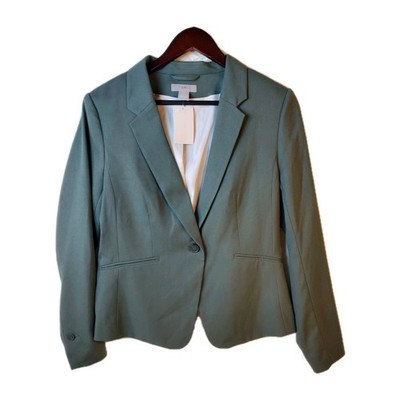 NWT H&M Women's Blazer in Sage Green Size M, Workwear Corporate core