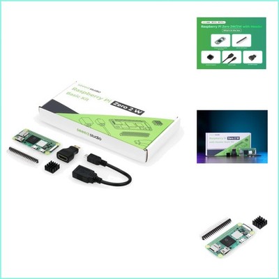 Raspberry Pi Zero 2 W Basic Kit: Quad-Core CPU & Bluetooth 4.2 for Projects