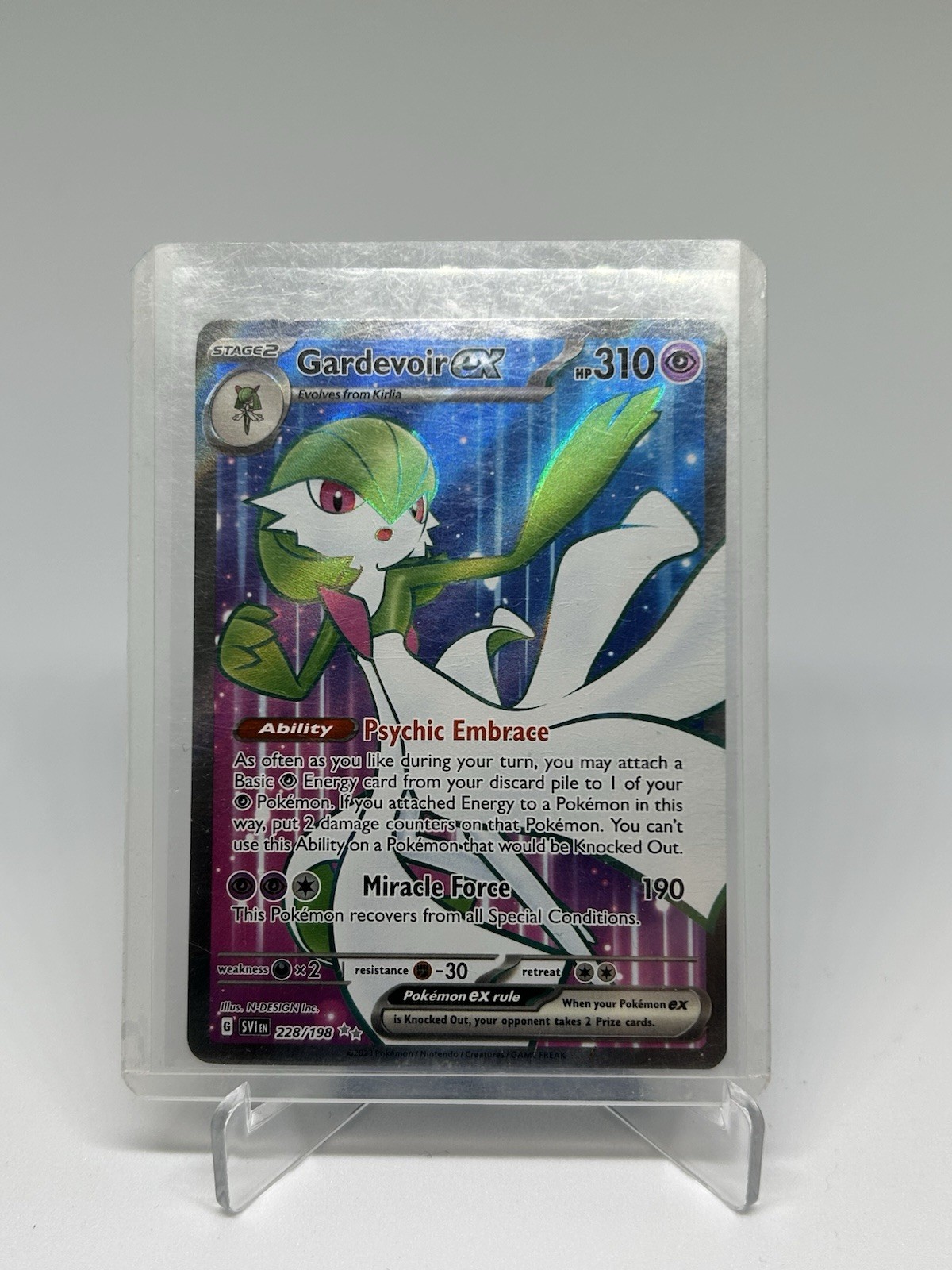 Gardevoir ex 228/198 Holo Ultra Rare - Scarlet & Violet Base Set NM Pokémon TCG
