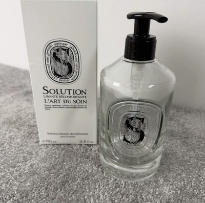 Diptyque Softening Hand Wash 350ml leere Glasflasche Luxus Spender