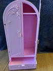 Vintage Barbie Sweet Roses Armoire Wardrobe Closet 13" Mattel 1987, catalog book