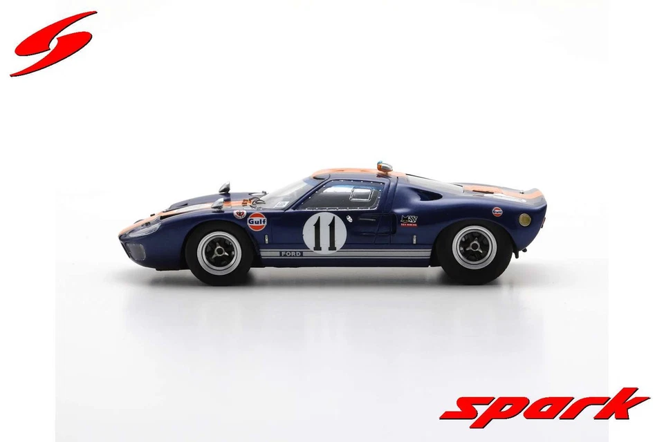 Spark S4541 1/43 GT40 NO.11 6TH DAYTONA 24H 1967 J. ICKX - D. THOMPSON - Imagen 2 de 4