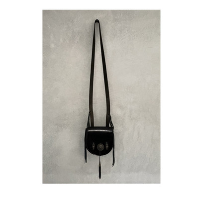 Goro s Custom Saddle Leather Eagle Concho Satchel Bag