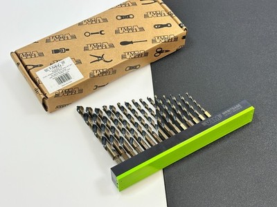 NEW VIM Tools PDHSSC15 15 Piece Power Drive M35 Drill Bit Set with Magnetic Base