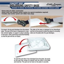 Champro Unisex B072 Dislodging Base System