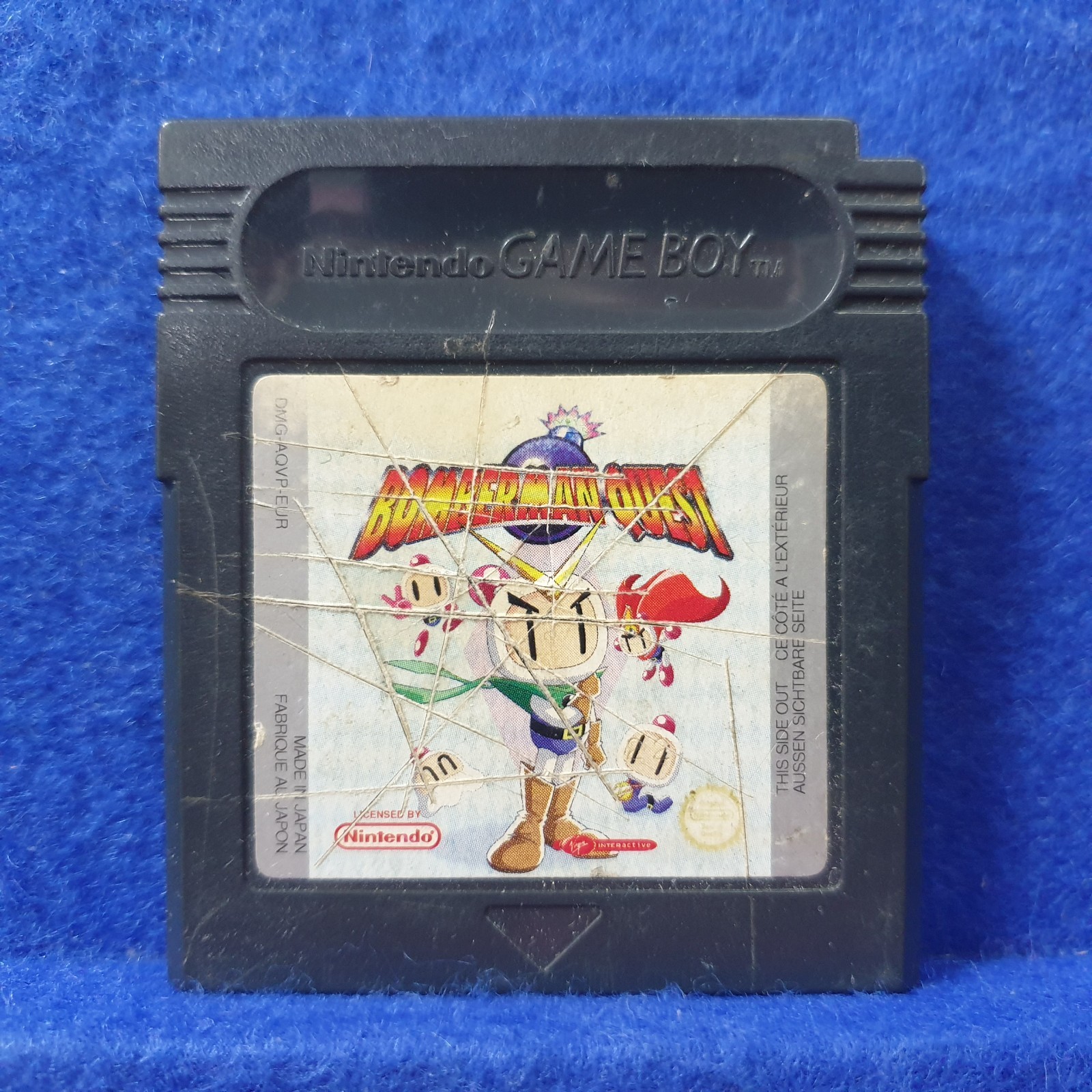 Game Boy Color BOMBERMAN QUEST *x Cart Authentic GameBoy PAL Works in US
