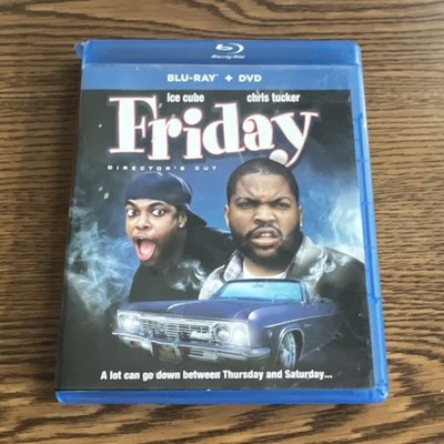 New Line Cinema Friday Director's Cut Blu-ray + DVD Ice Cube Chris Tucker